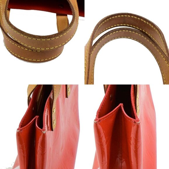 LOUIS VUITTON Read PM Hand Bag Monogram Vernis Patent Leather Red M91088 31YH134 - Picture 8 of 15